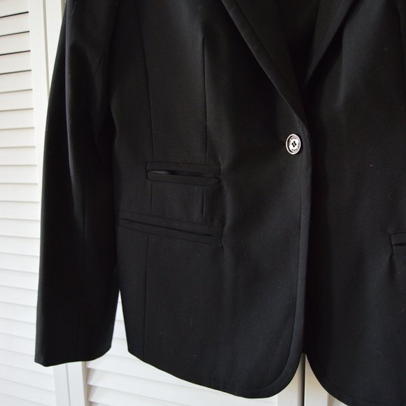 Tory Burch Black Blazer - Picture 3 of 9